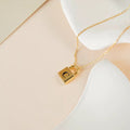 Lock Letter Necklace