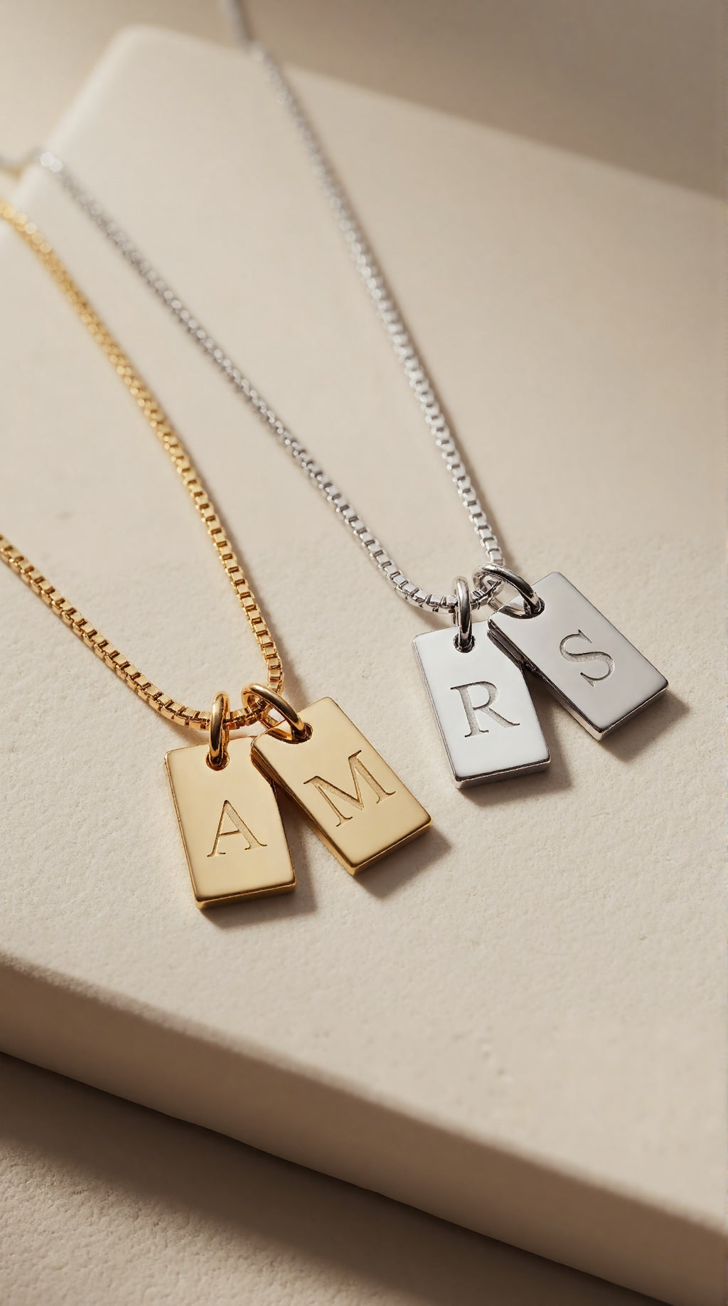 Lovely Letter Charm Necklace